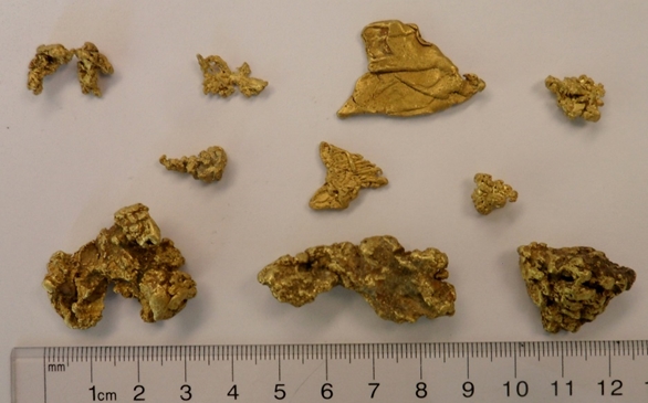 Goldrich Mining Chandalar Placer Mineralization